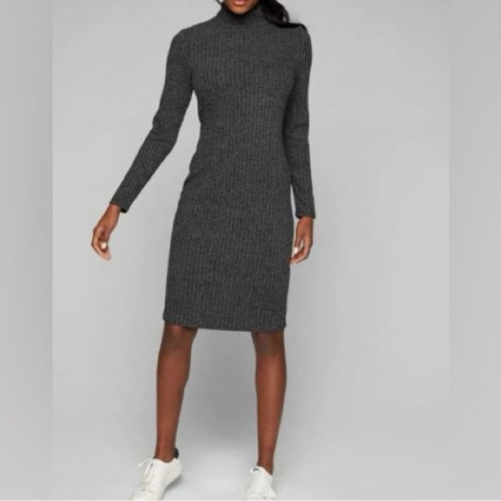 Athleta Mock Neck Sweater Dress